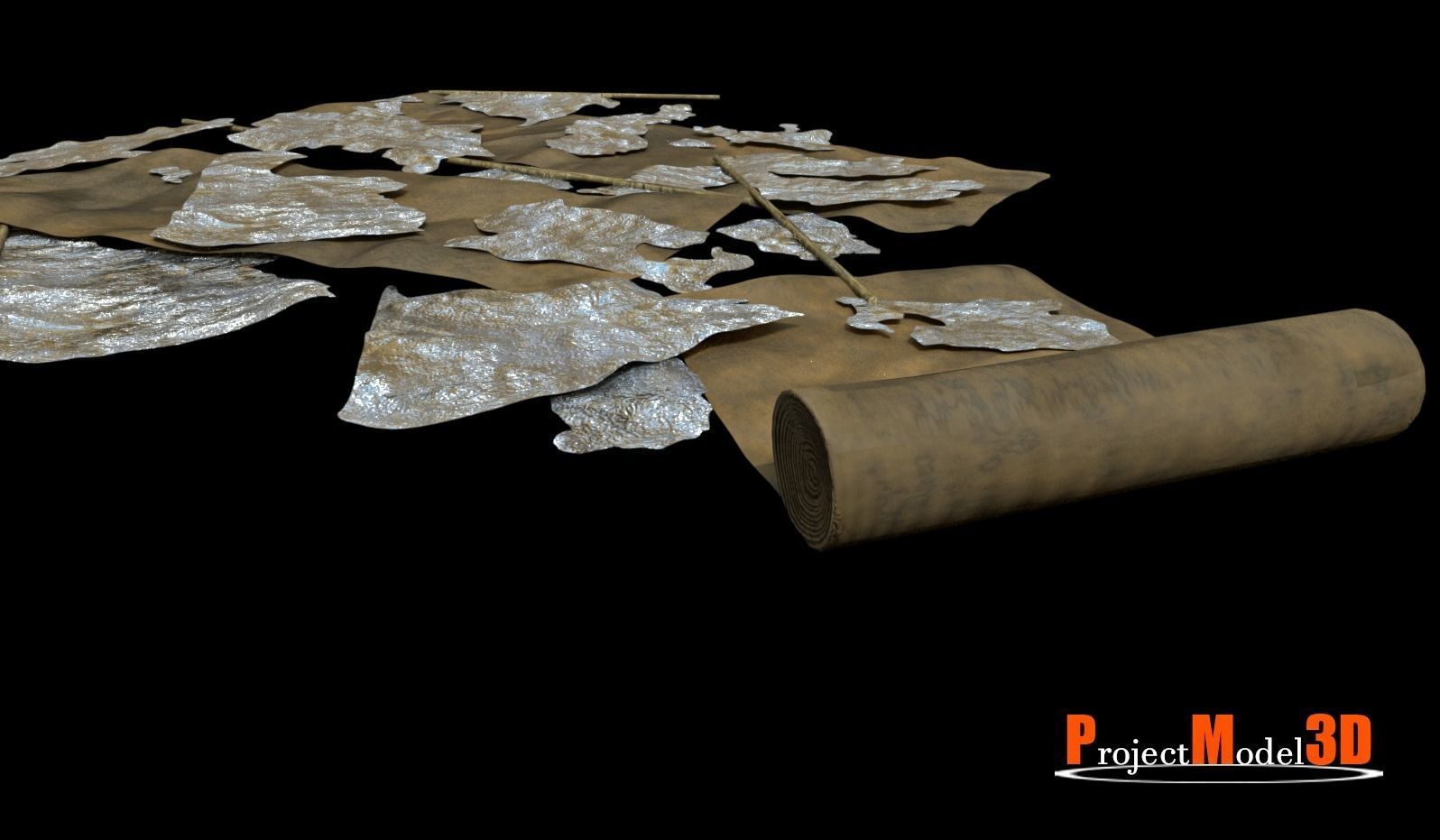 Debris Version 001 3D model_7