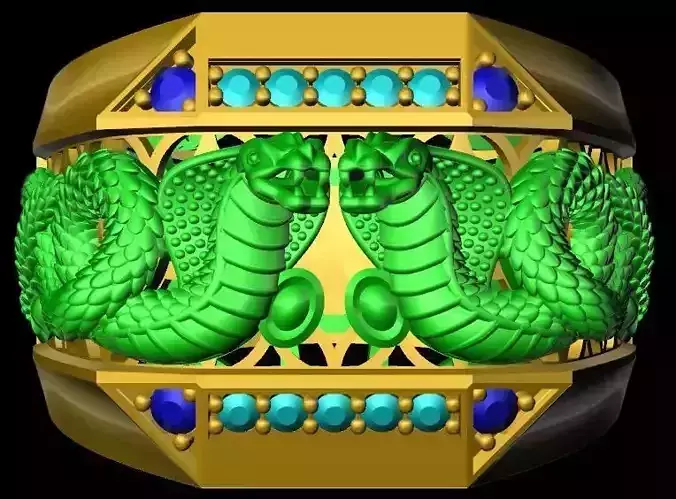 snake ring