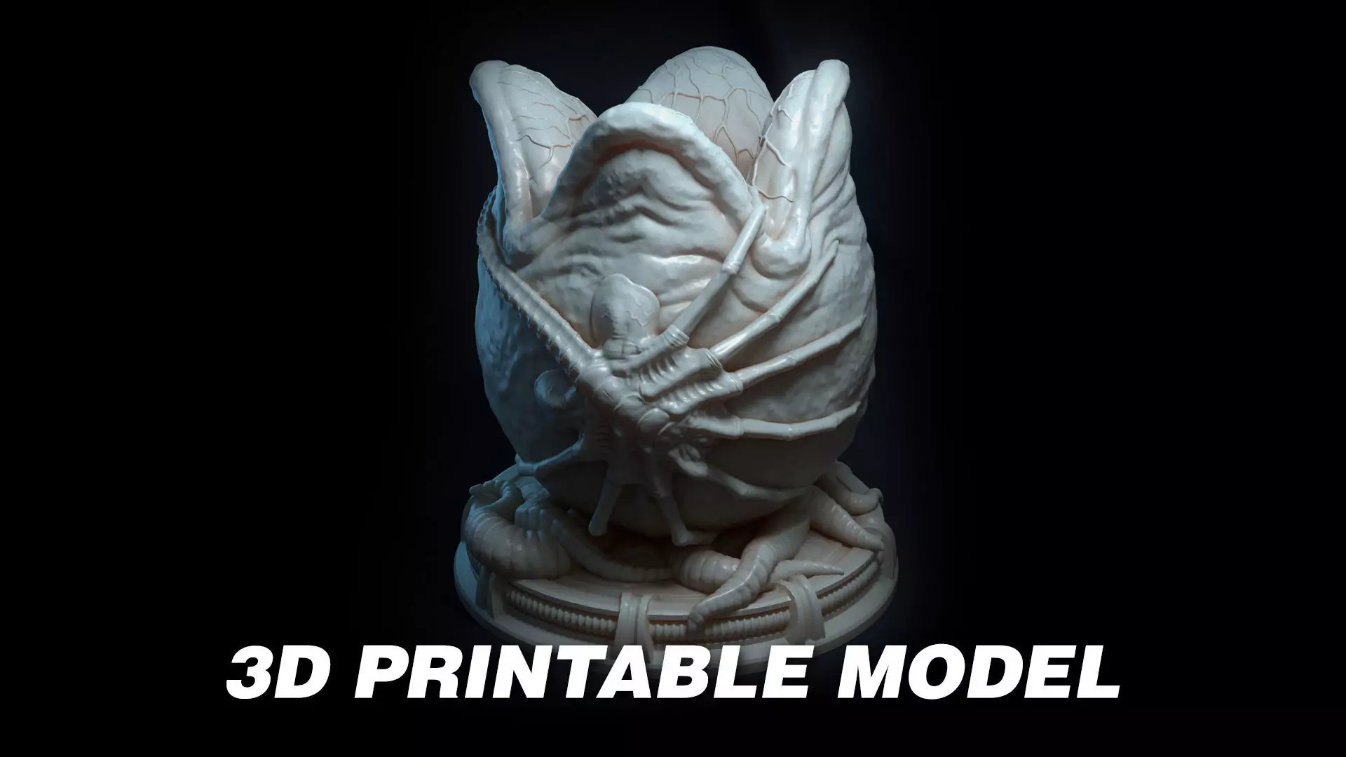 Alien Egg 3D print model