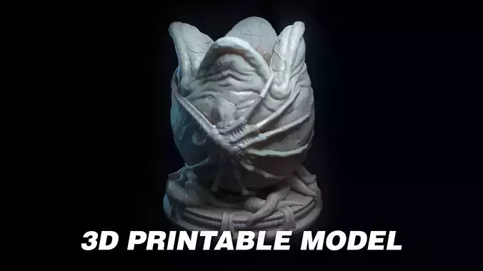 Alien Egg 3D print model