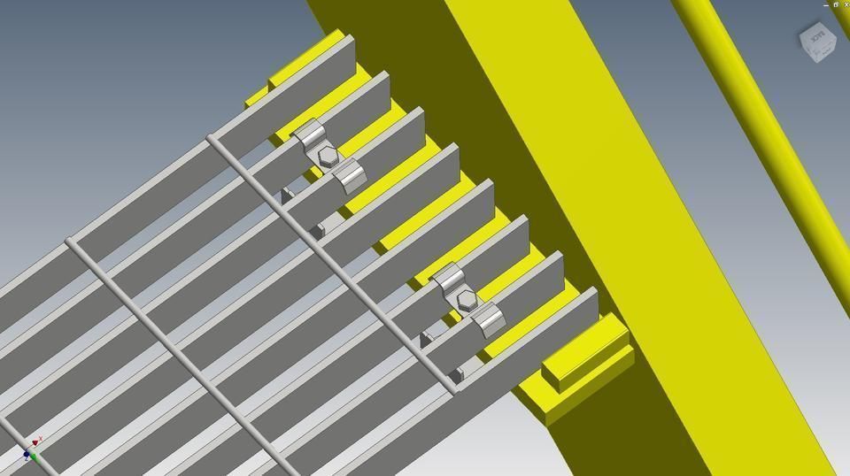 Acces Ladder Free 3D model_2