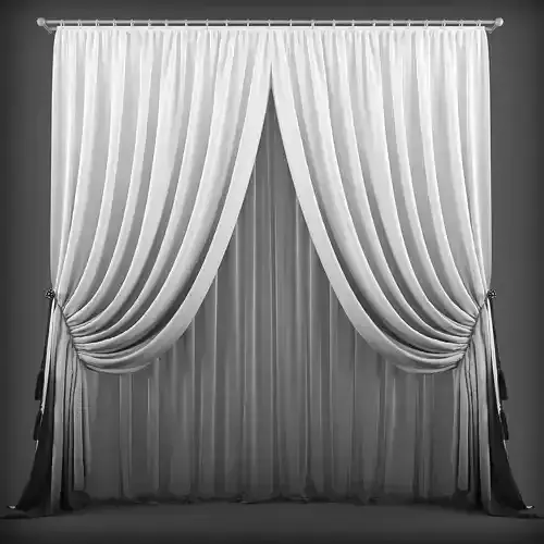Curtain 3D model 138