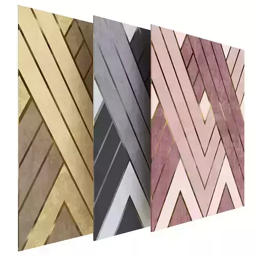 Wall panel geometry set