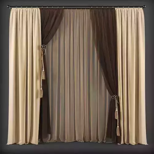 Curtain 3D model 139