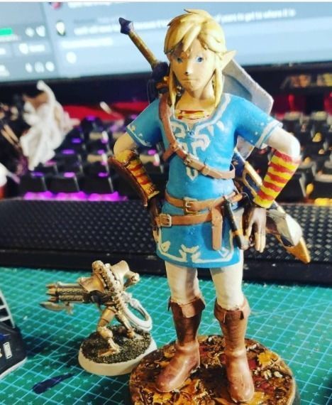 Link BOTW 3D print model_1