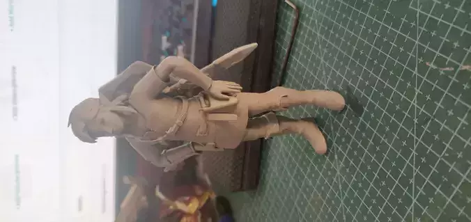 Link BOTW 3D print model