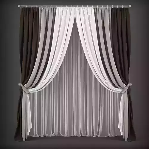 Curtain 3D model 140