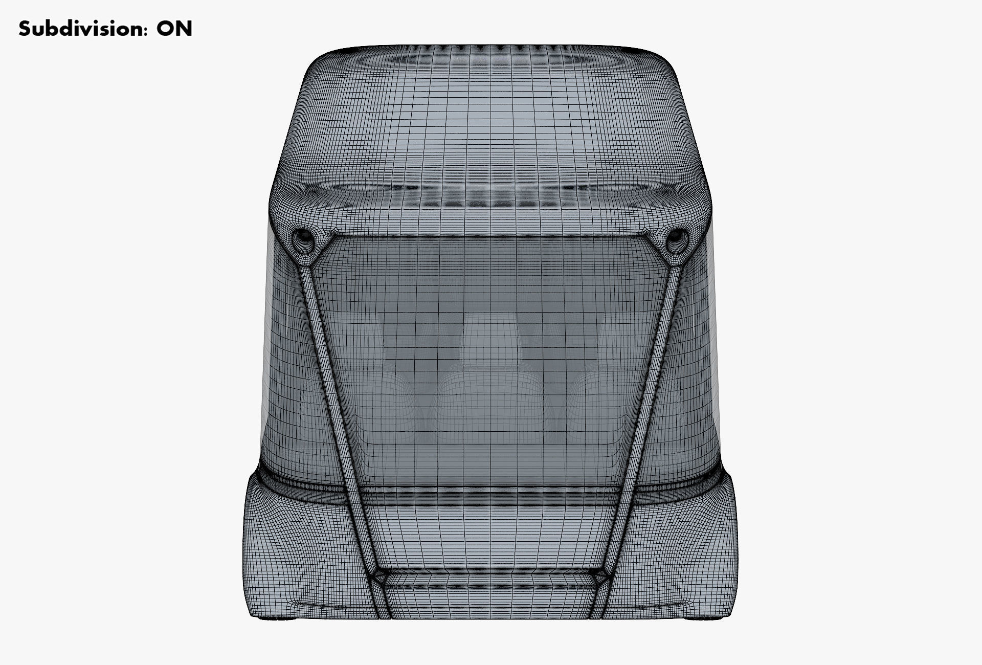 Electric Unmanned City Bus v 1 3D model_27