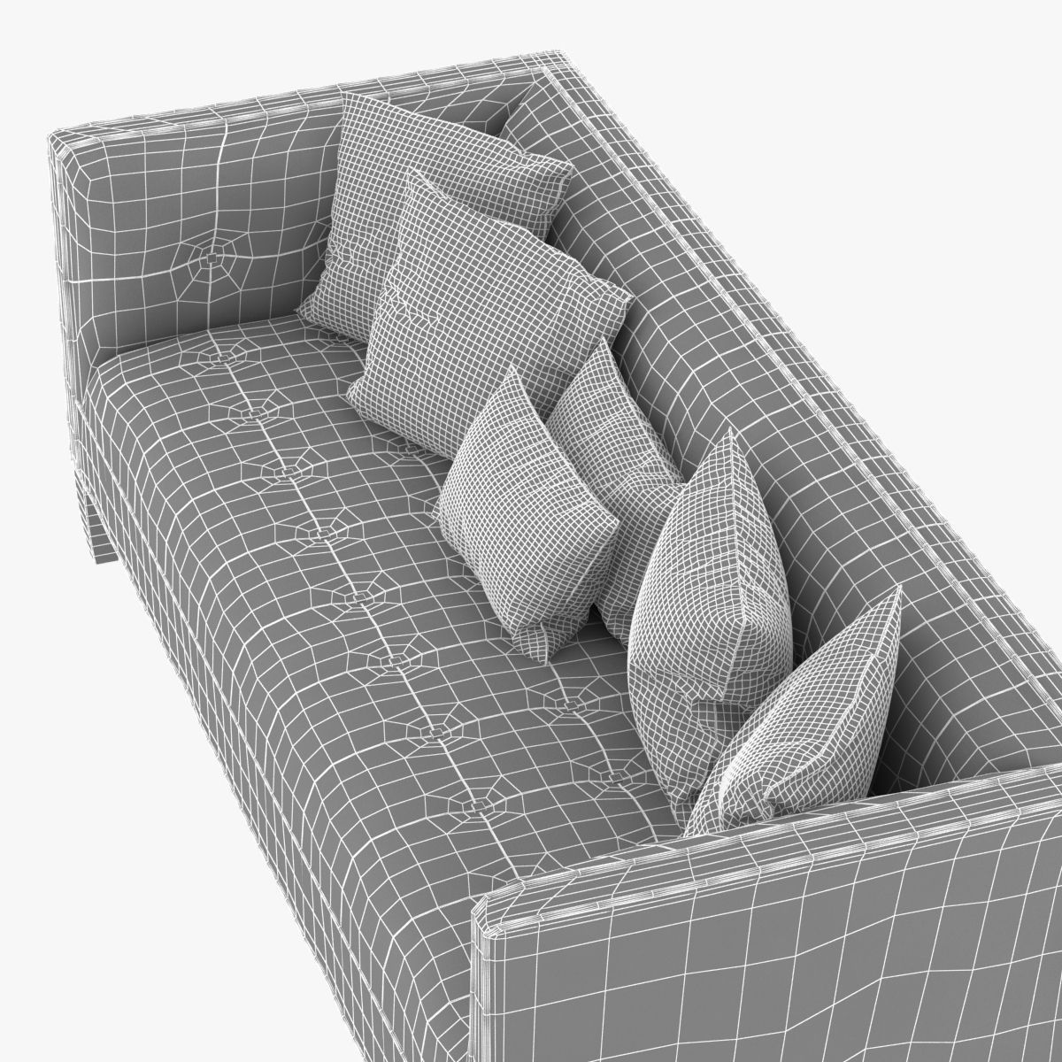Mitchell Gold Bob Williams KENNEDY SOFA  3D model_10