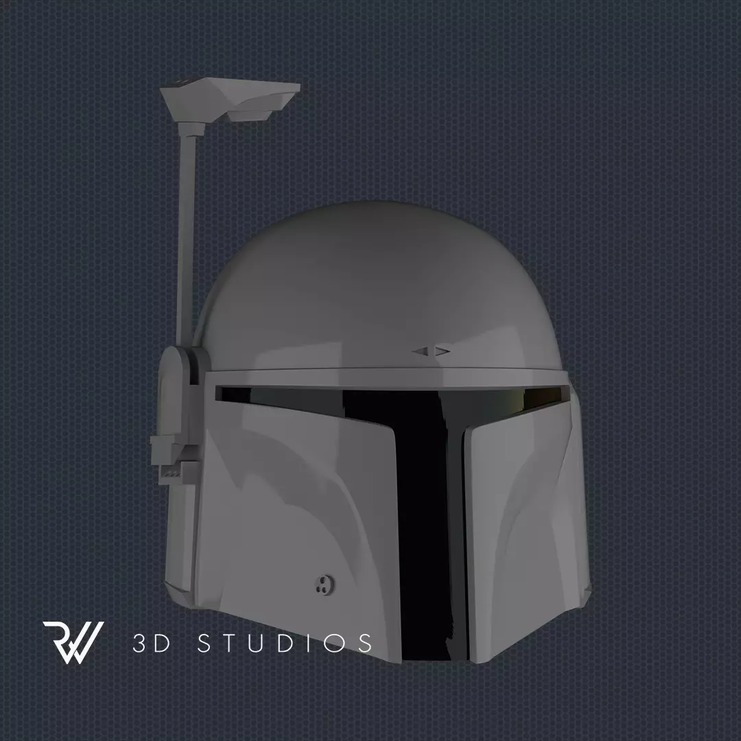 Mandalorian Helmet - DW-Jango-Boba - STL File for 3DPrinting 3D print model