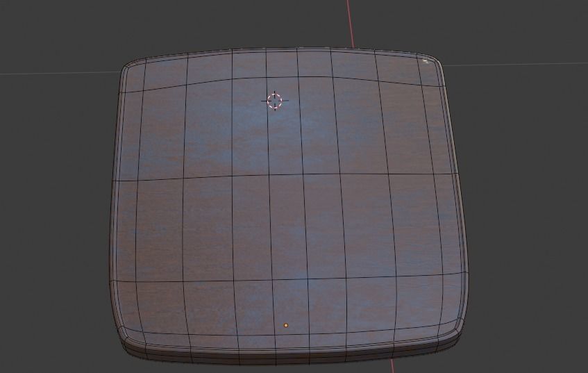 Old chair Free low-poly 3D model_12