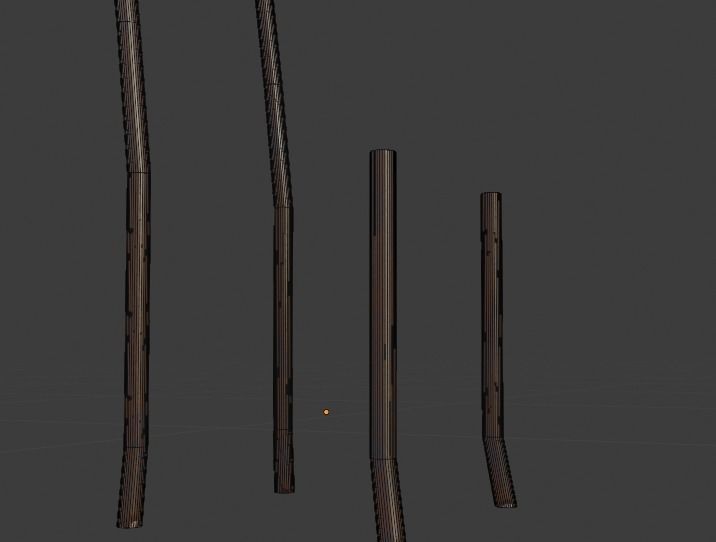 Old chair Free low-poly 3D model_15