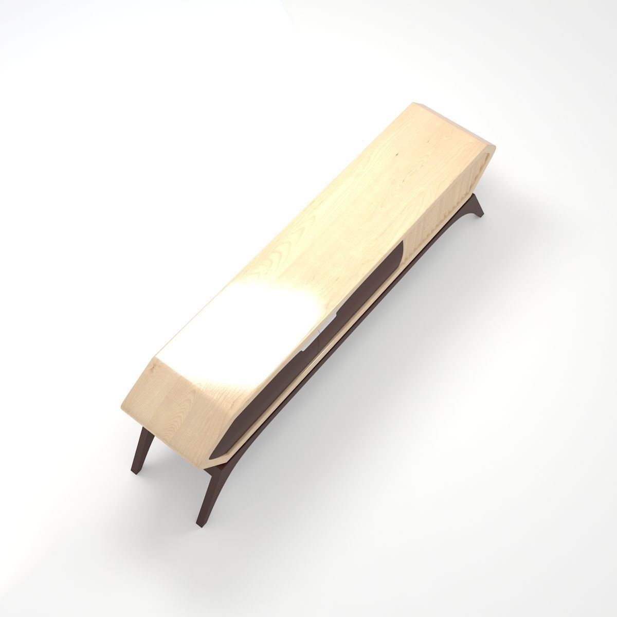 Retro Cupboard 3D model_8