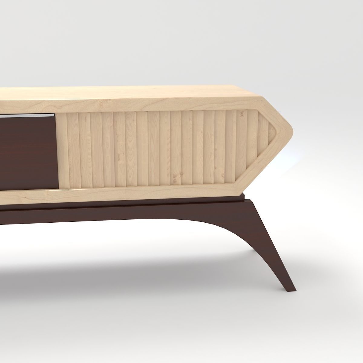 Retro Cupboard 3D model_7