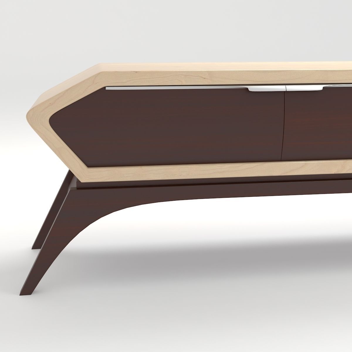 Retro Cupboard 3D model_6