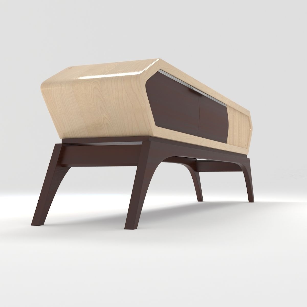 Retro Cupboard 3D model_9