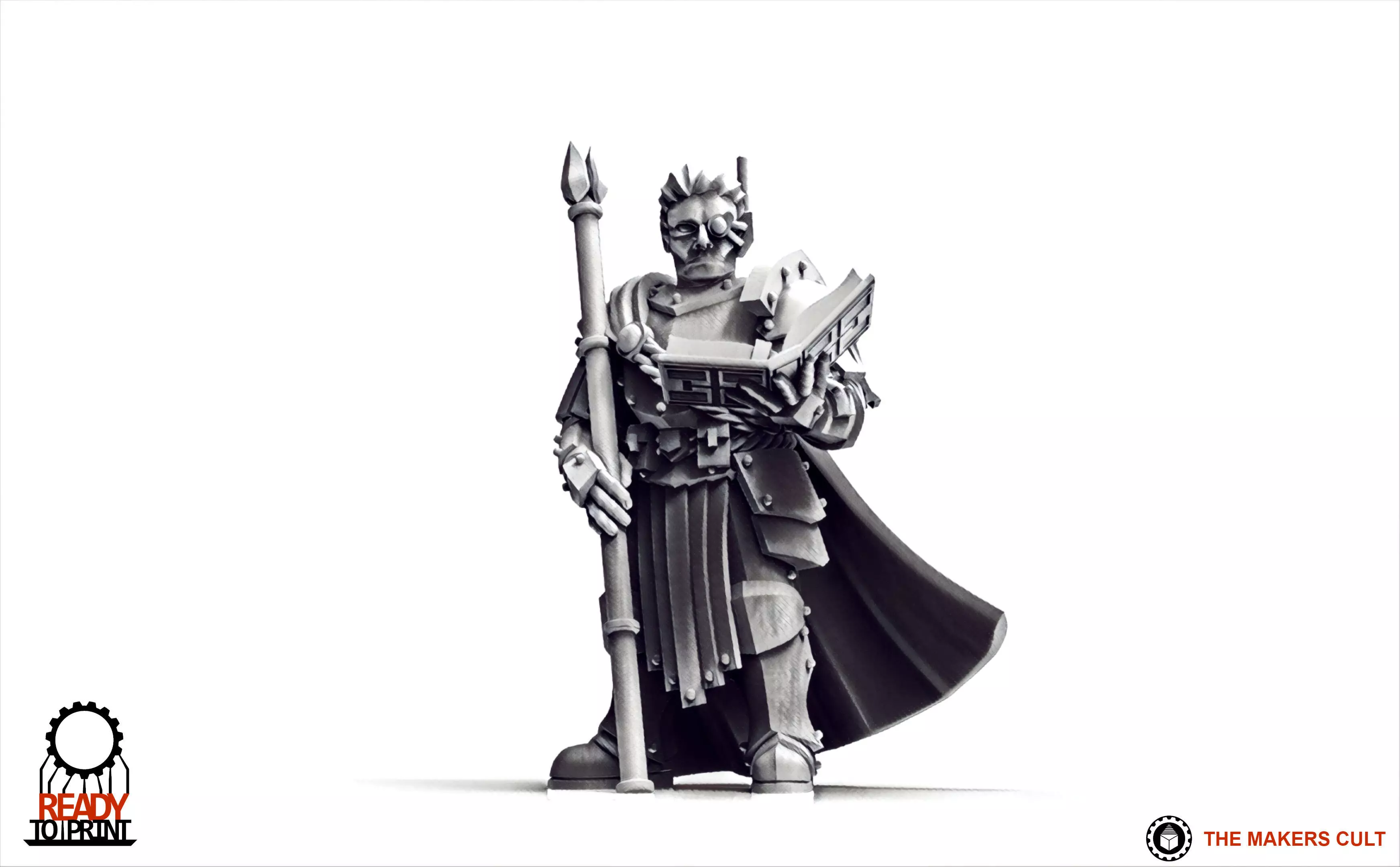 Feudal Guard - Master of Strategy 3D print model_0