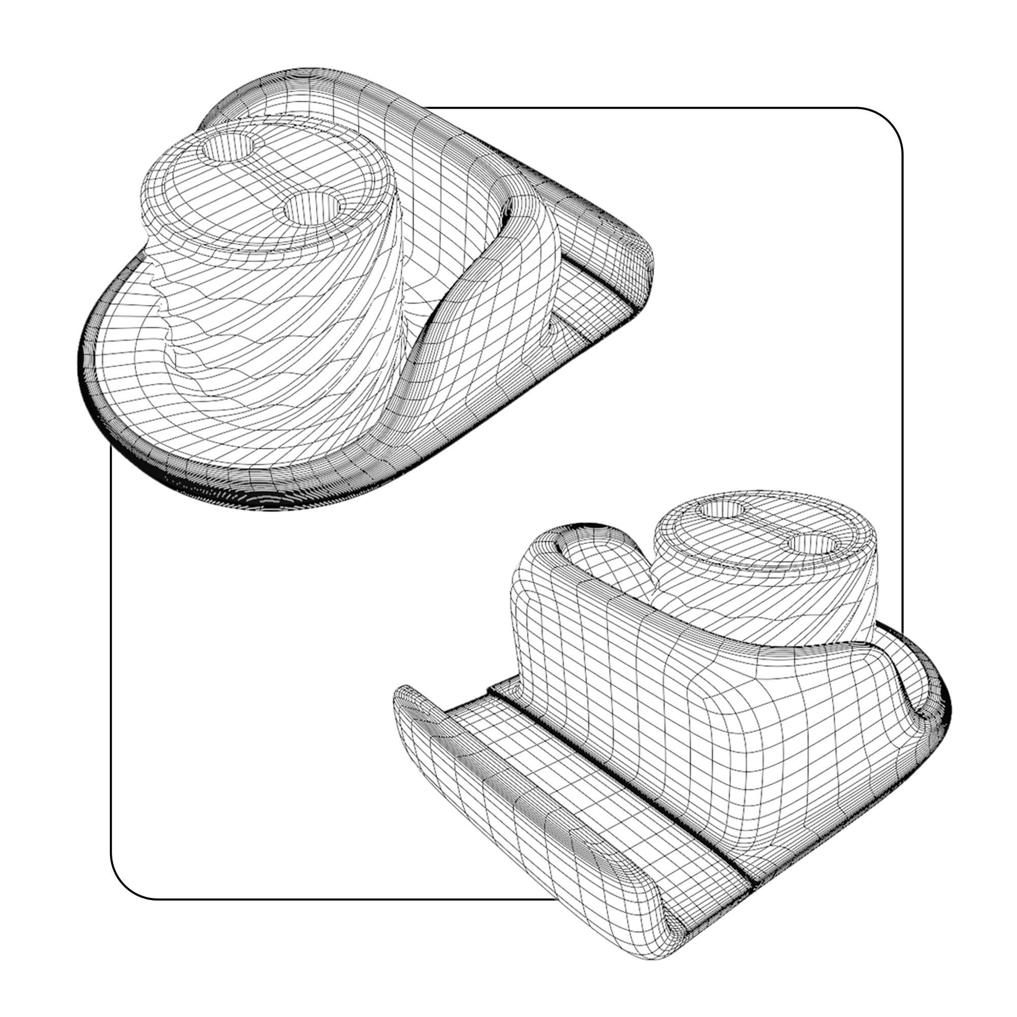 Cell Phone stand with charger holder for 3d Printing 3D print model_4