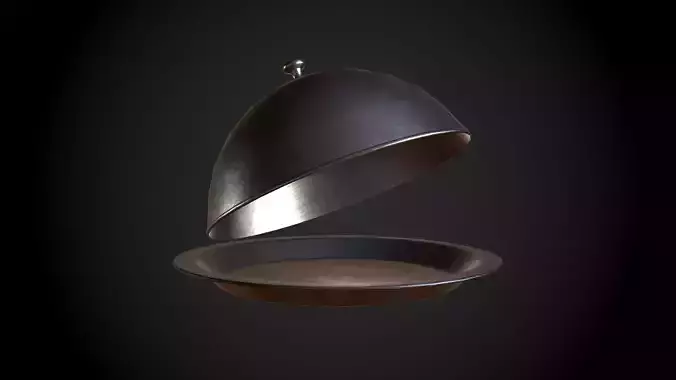 Cloche metal bowl
