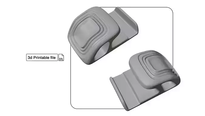 Cell Phone stand for 3d Printing 3D print model