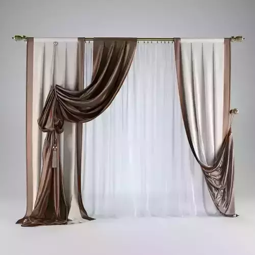 Curtain 7 with drapes
