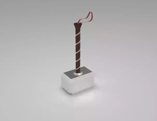 Mjolnir- Thor Hammer 3D print model
