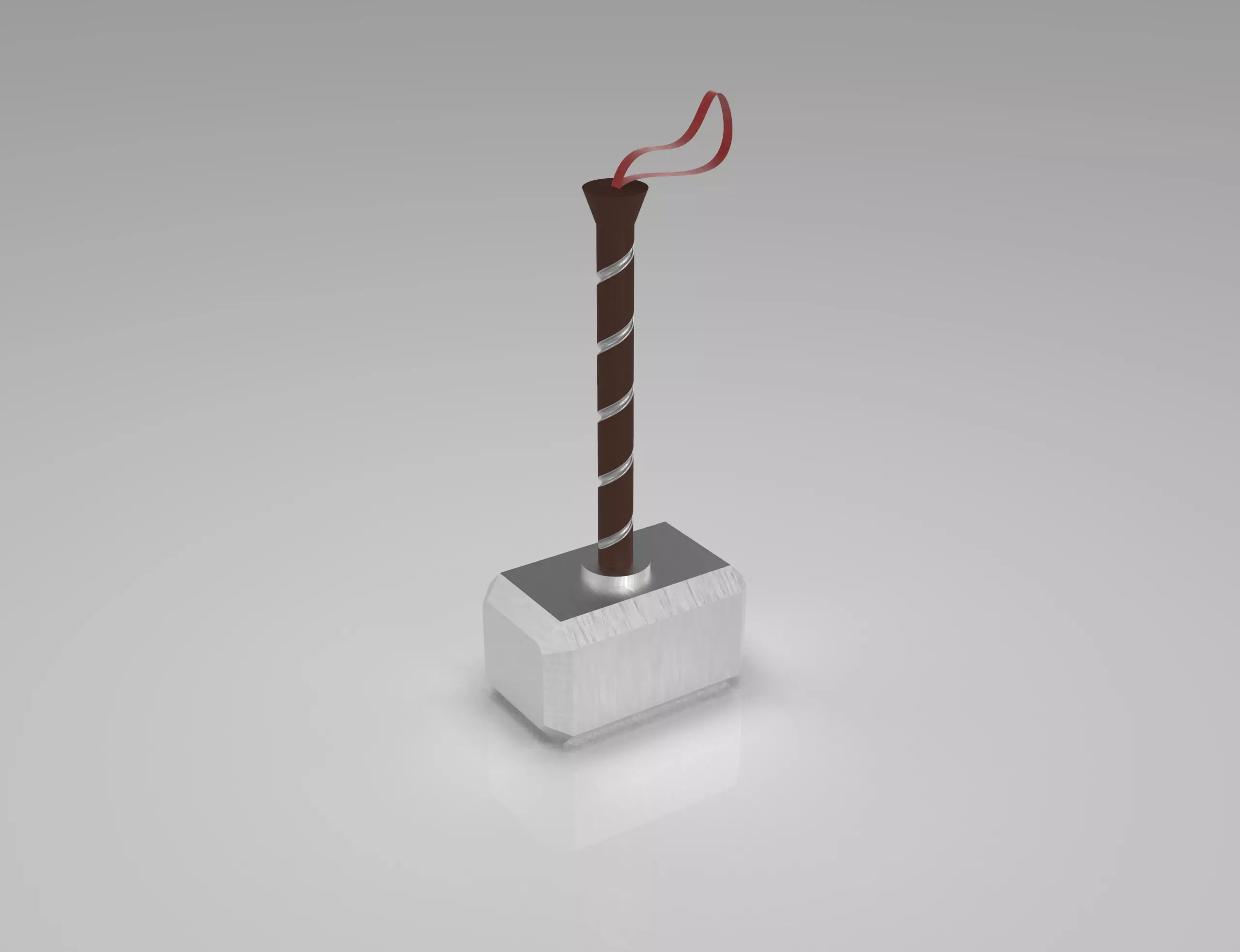 Mjolnir- Thor Hammer 3D print model_0