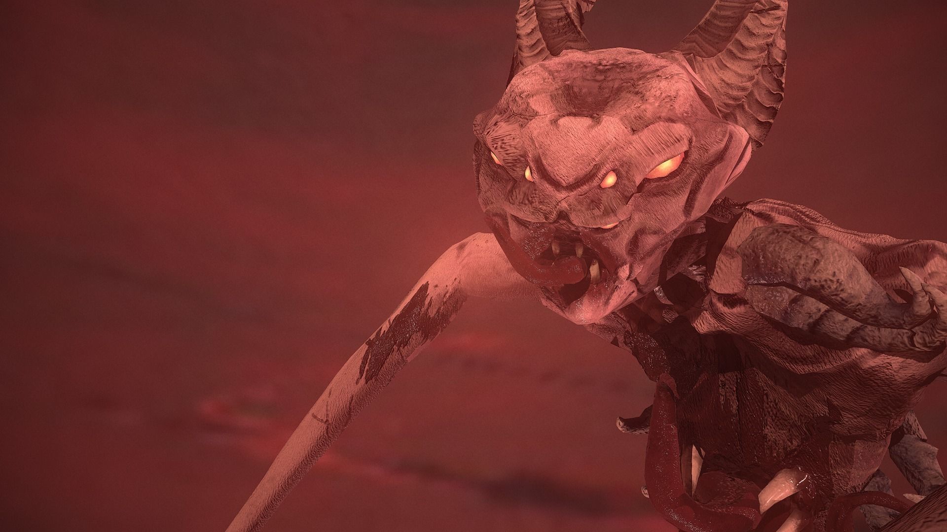 Monster Demon ver2 Game Ready Low Poly Model Low-poly 3D model_32