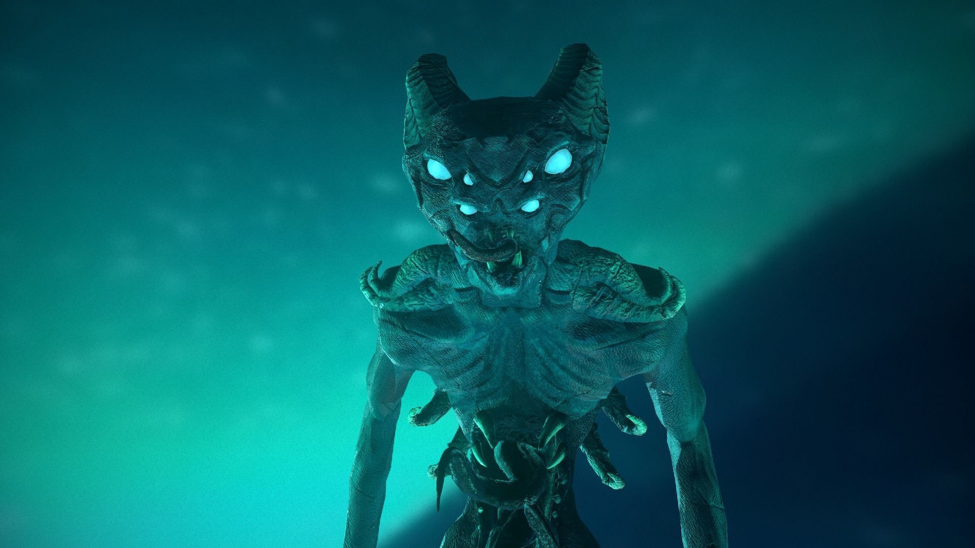 Monster Demon ver2 Game Ready Low Poly Model Low-poly 3D model_10