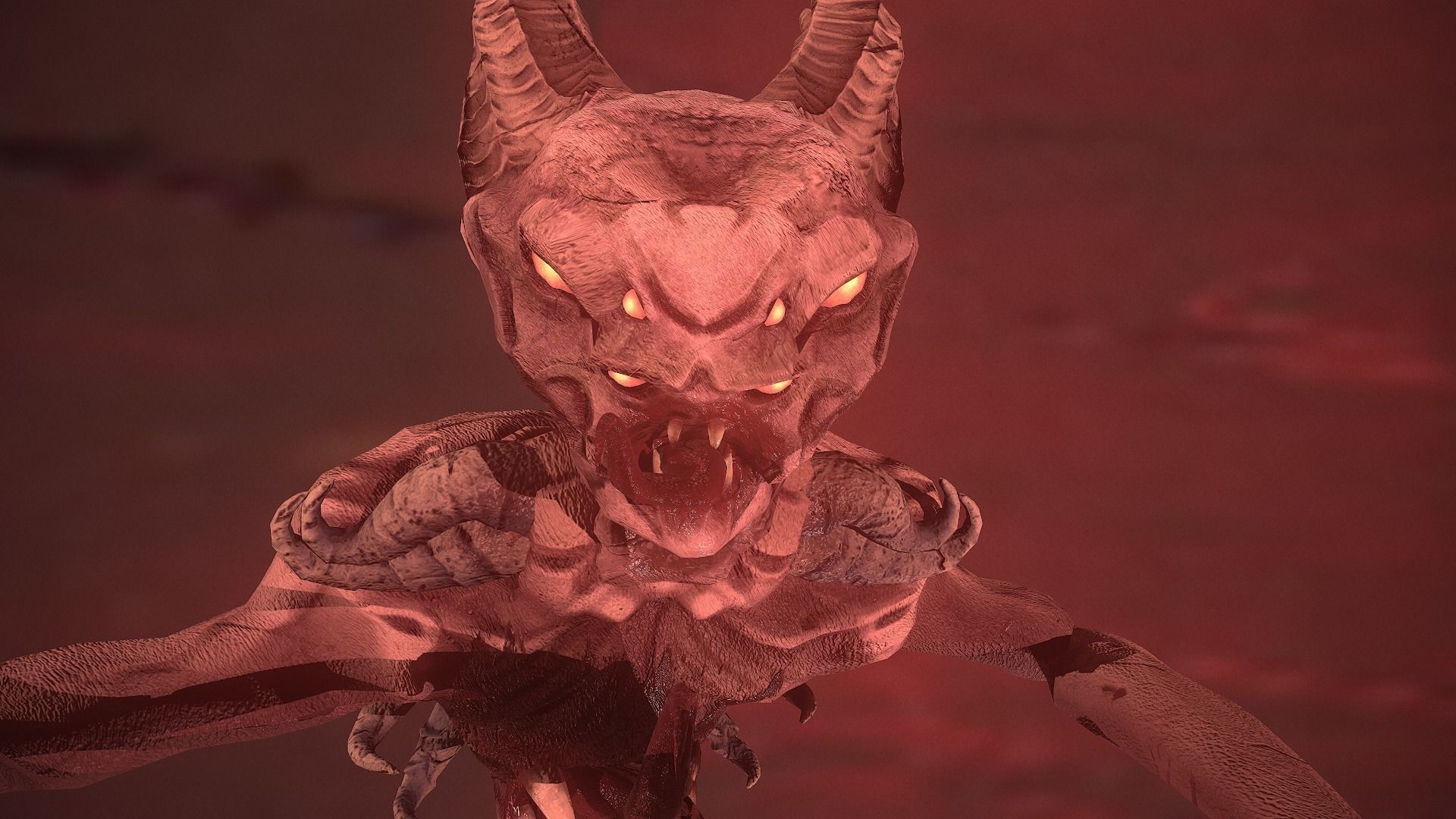 Monster Demon ver2 Game Ready Low Poly Model Low-poly 3D model_30