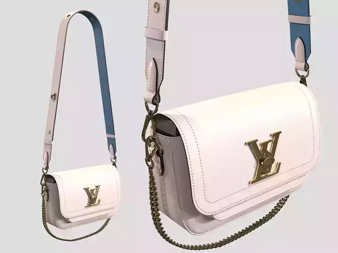Louis Vuitton Lockme Tender Bag Cream