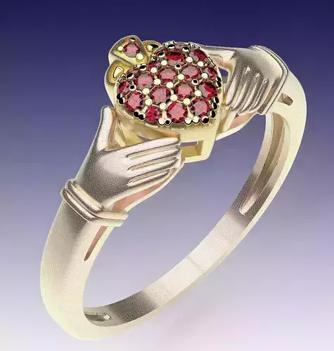 Ring Claddagh Delicate