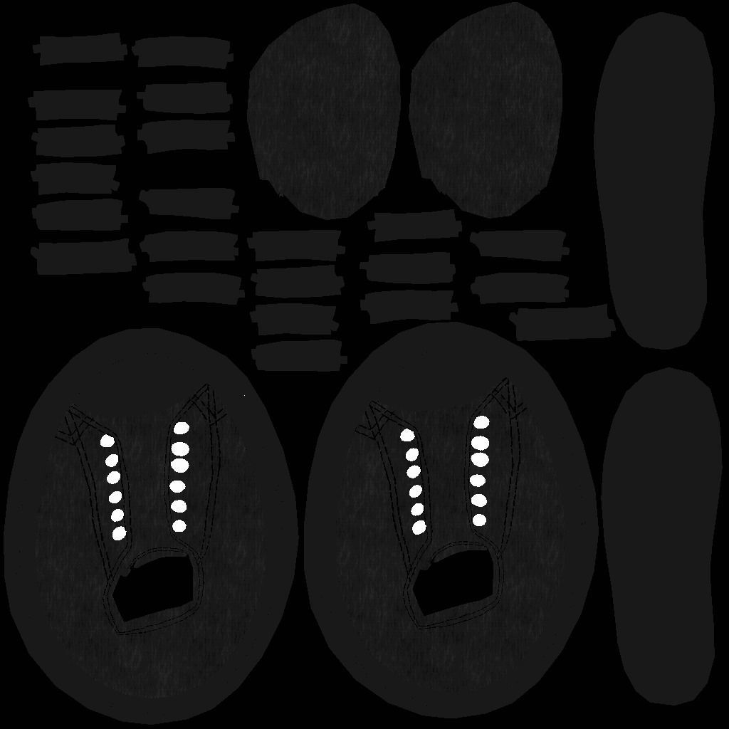 Female model realistic RIGGED character  Low-poly 3D model_19