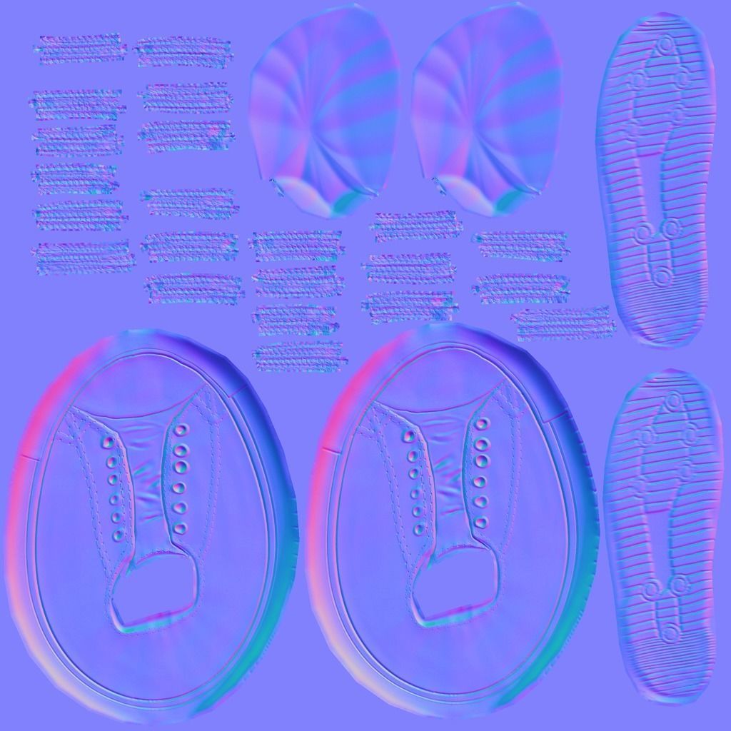 Female model realistic RIGGED character  Low-poly 3D model_20