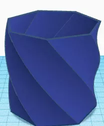 Vase planter 3D print model_0