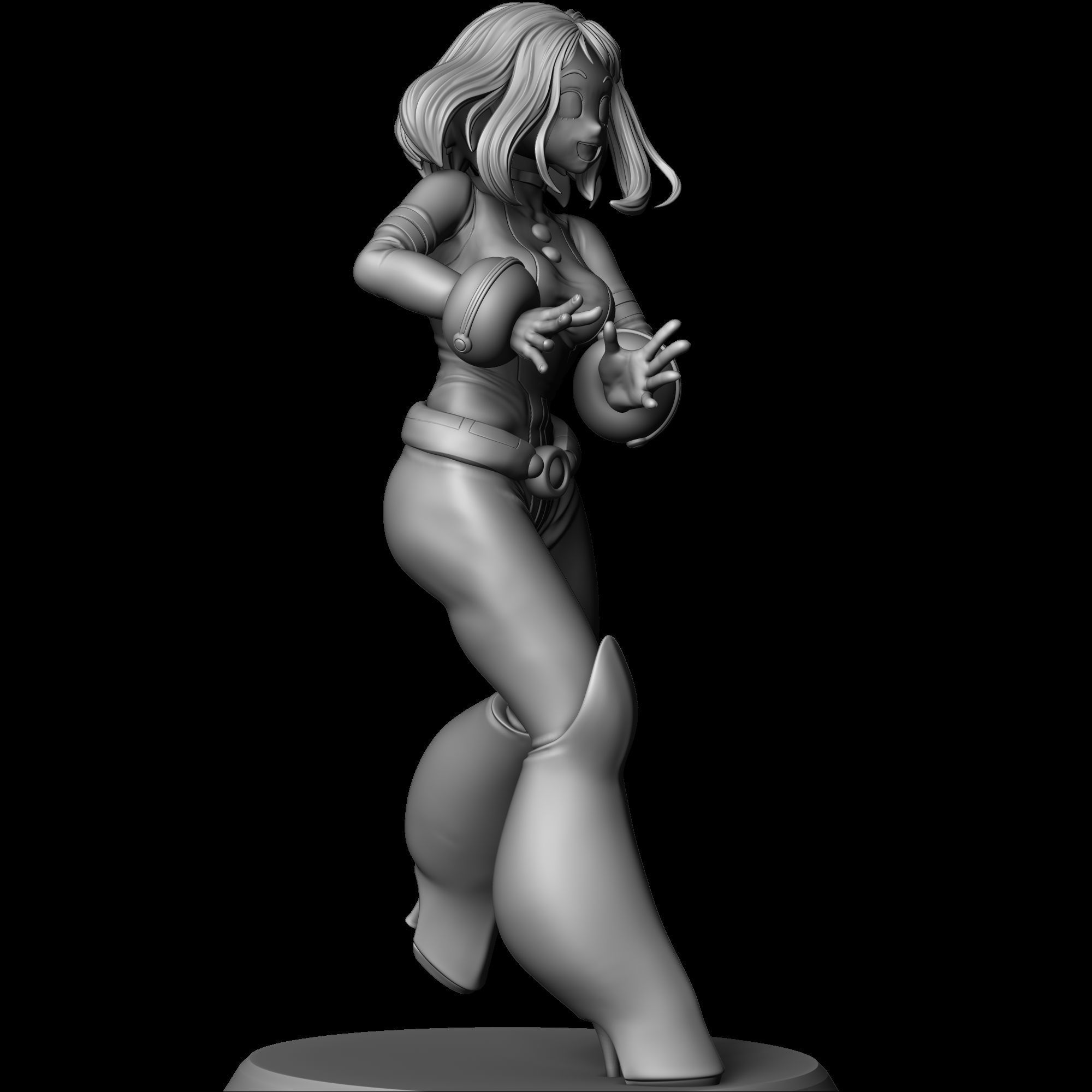 Ochako Uraraka - My  Hero Academia V2 3D print model_5