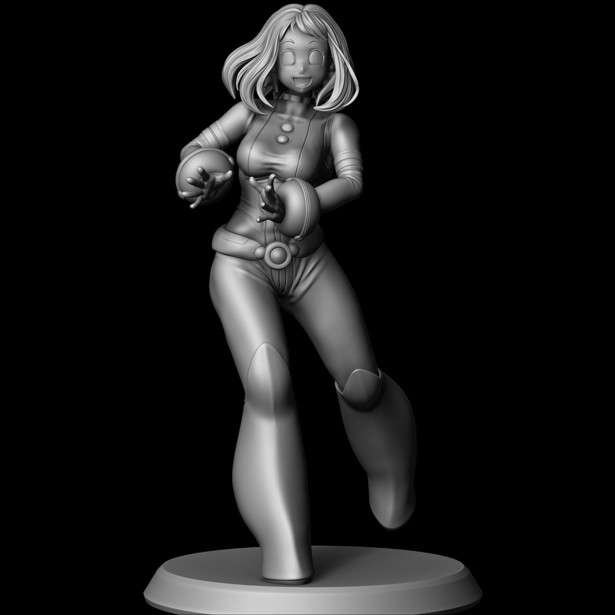 Ochako Uraraka - My  Hero Academia V2 3D print model_6