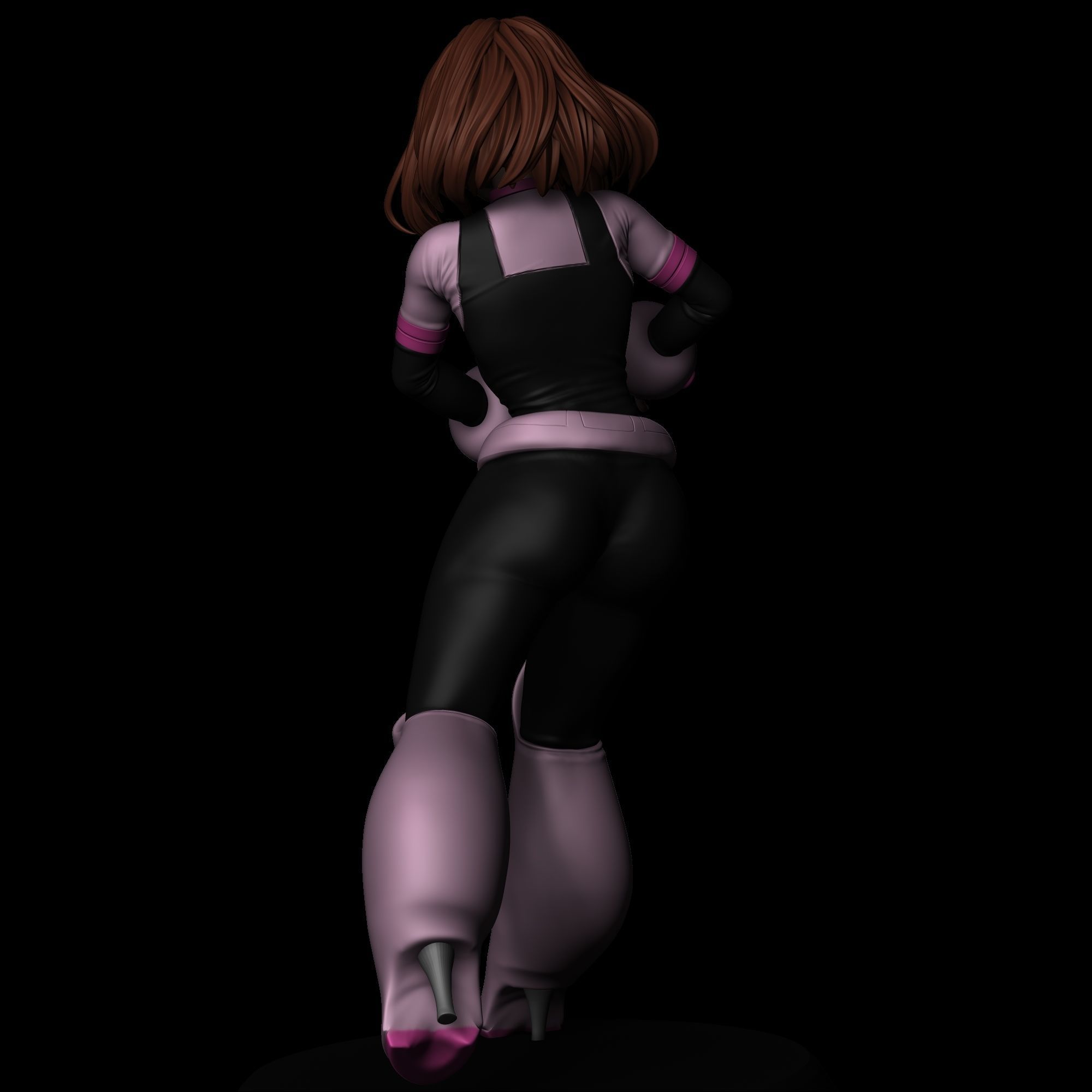 Ochako Uraraka - My  Hero Academia V2 3D print model_1