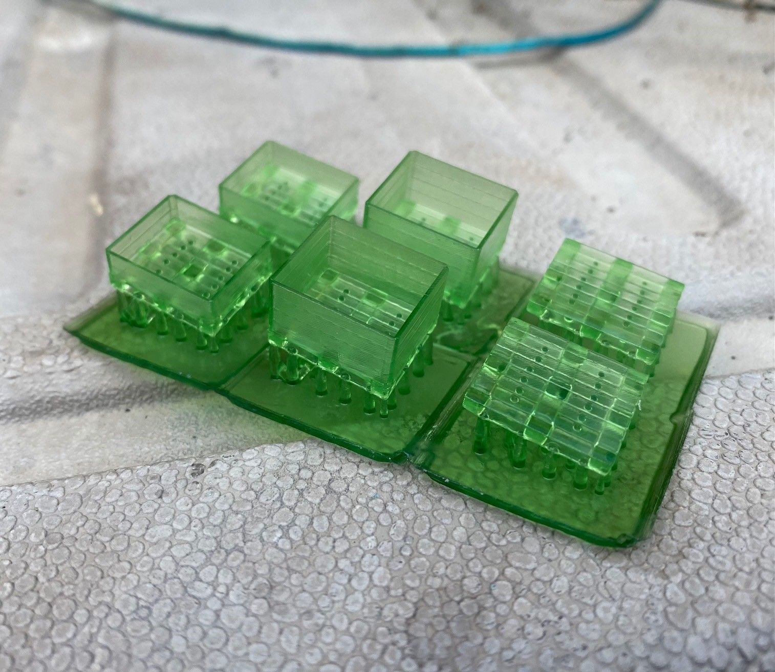 Model Railway Wooden Pallet Crates 3D print model_15