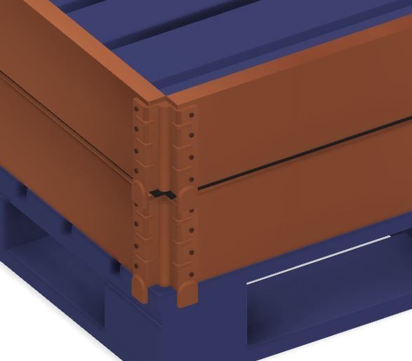 Model Railway Wooden Pallet Crates 3D print model_11