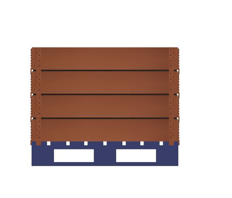 Model Railway Wooden Pallet Crates 3D print model_8