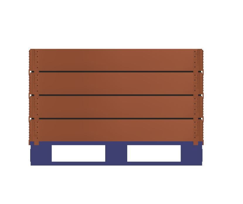 Model Railway Wooden Pallet Crates 3D print model_7