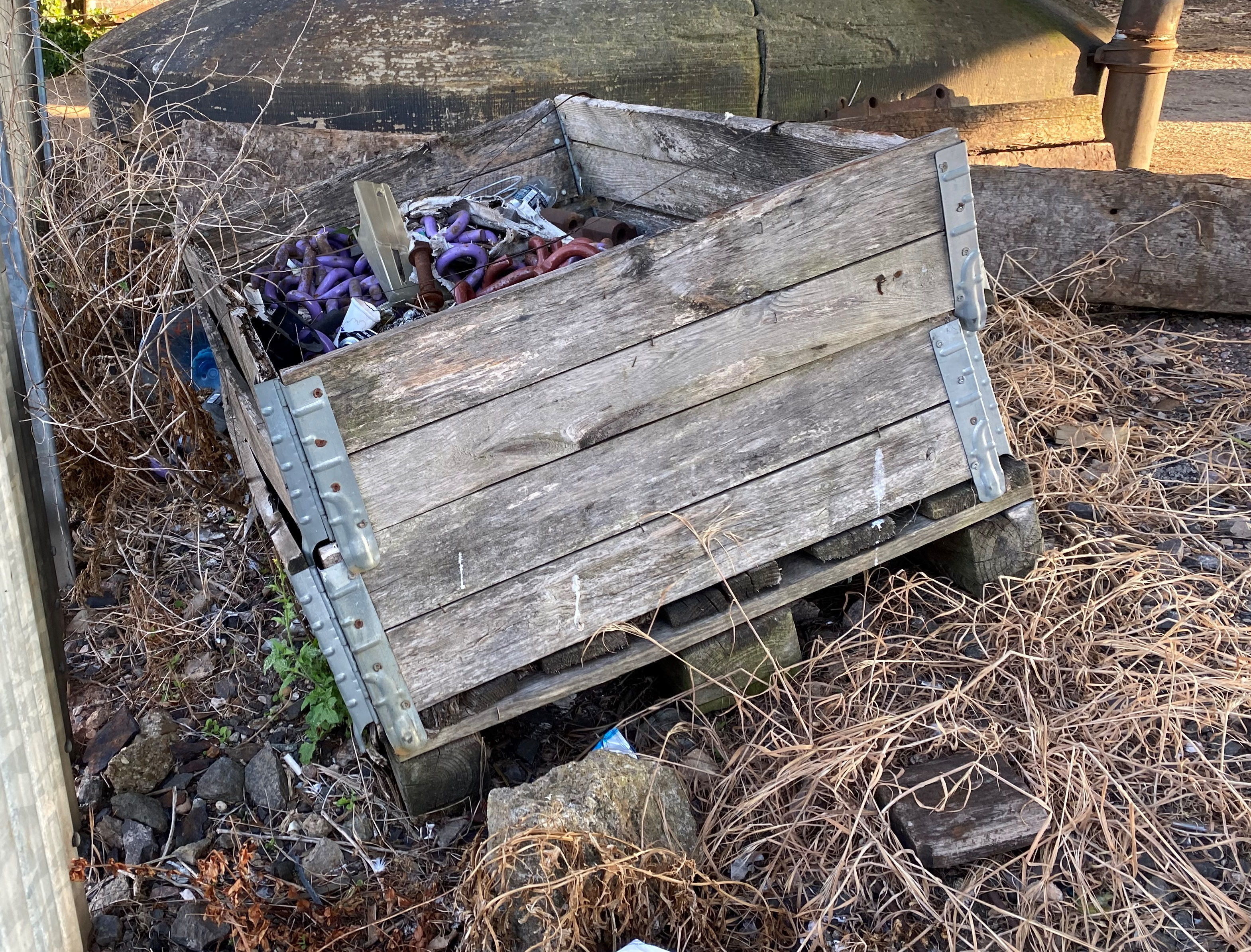 Model Railway Wooden Pallet Crates 3D print model_18