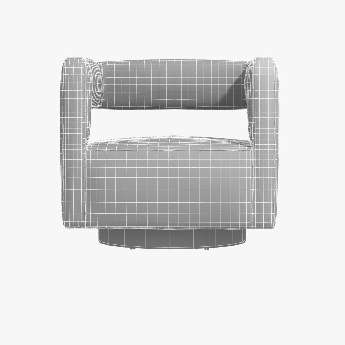 NICO RETURN SWIVEL CHAIR by Mitchell Gold  Bob Williams 3D model_5