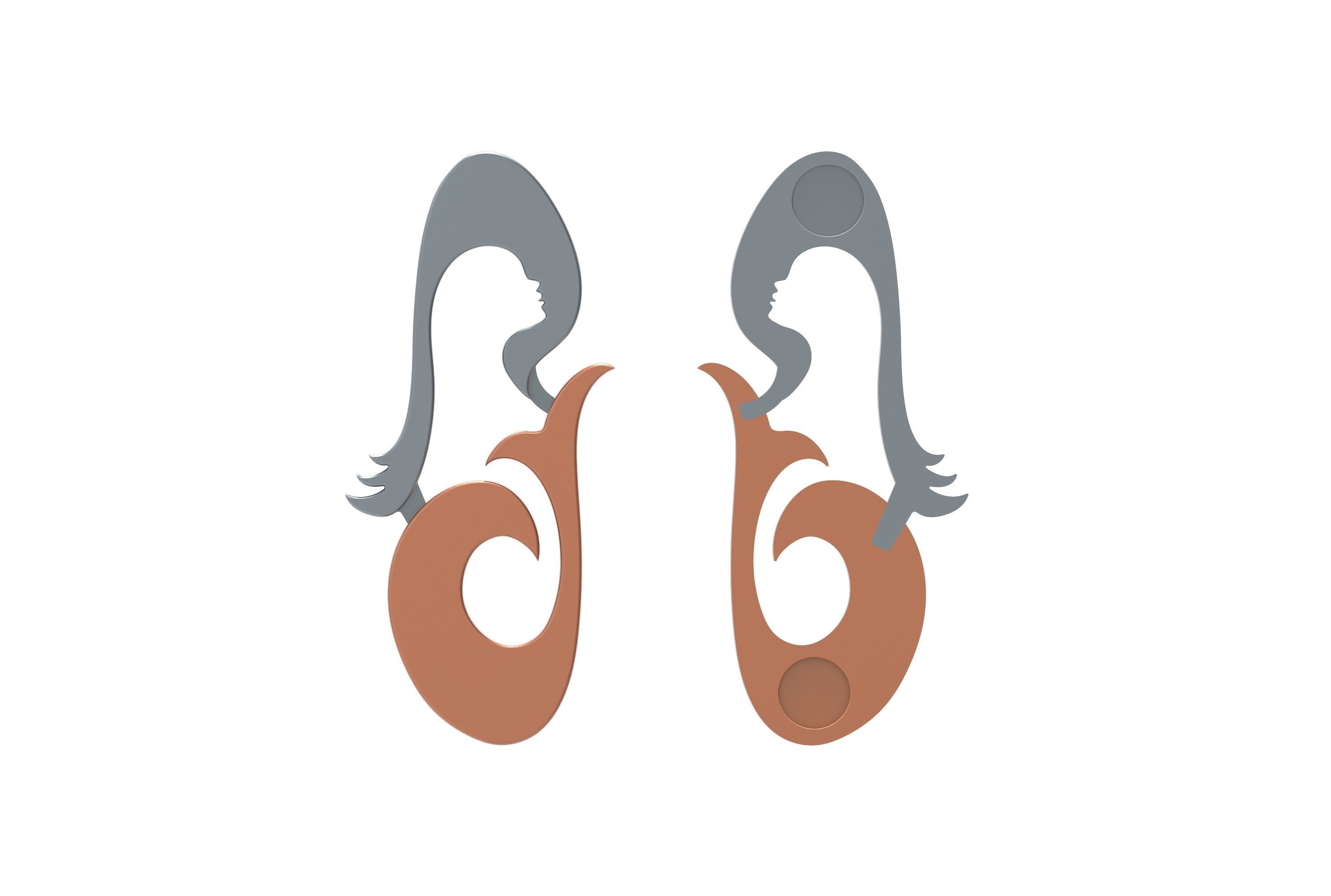 Star Trek La Sirena Badge 3D print model_2