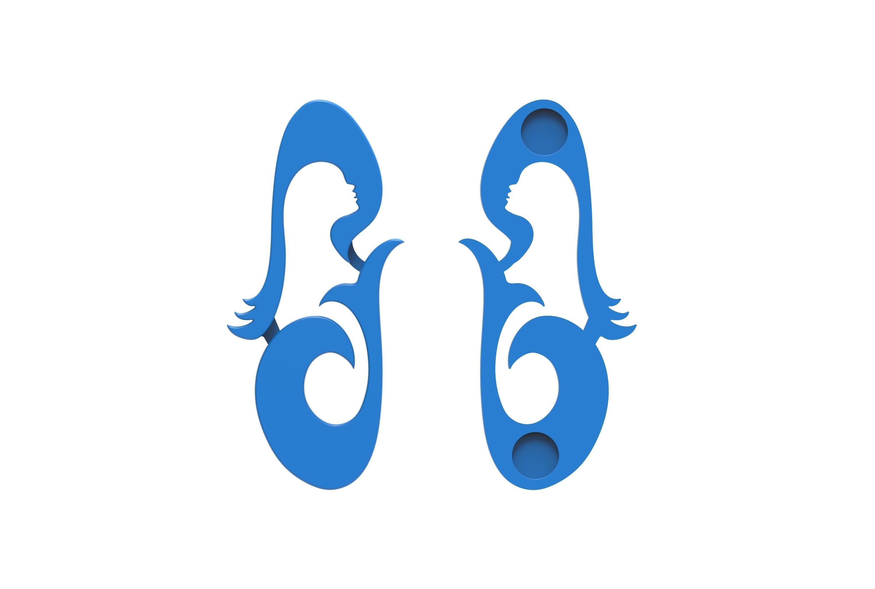 Star Trek La Sirena Badge 3D print model_3