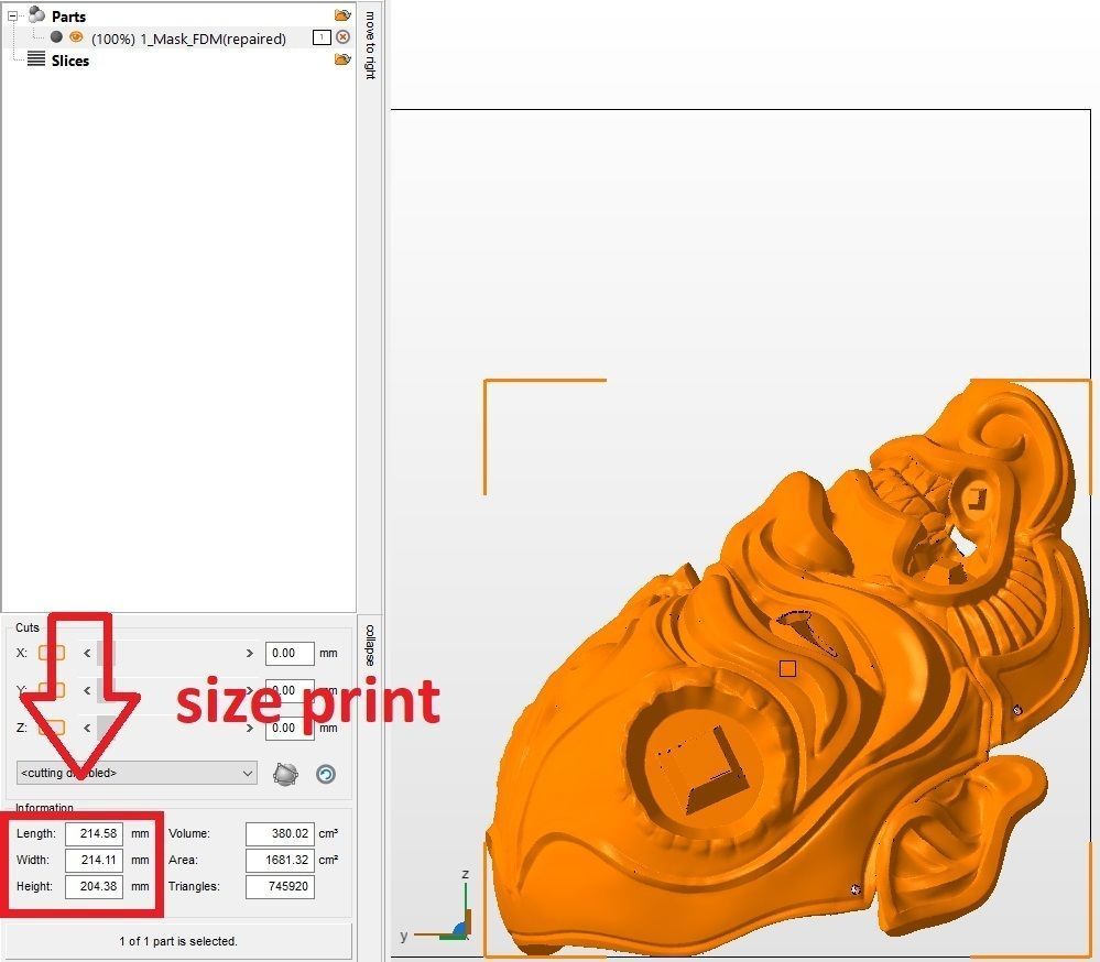 Japanese Hannya Mask Oni Demon Mask Samurai Mask 3D print model 3D print model_15