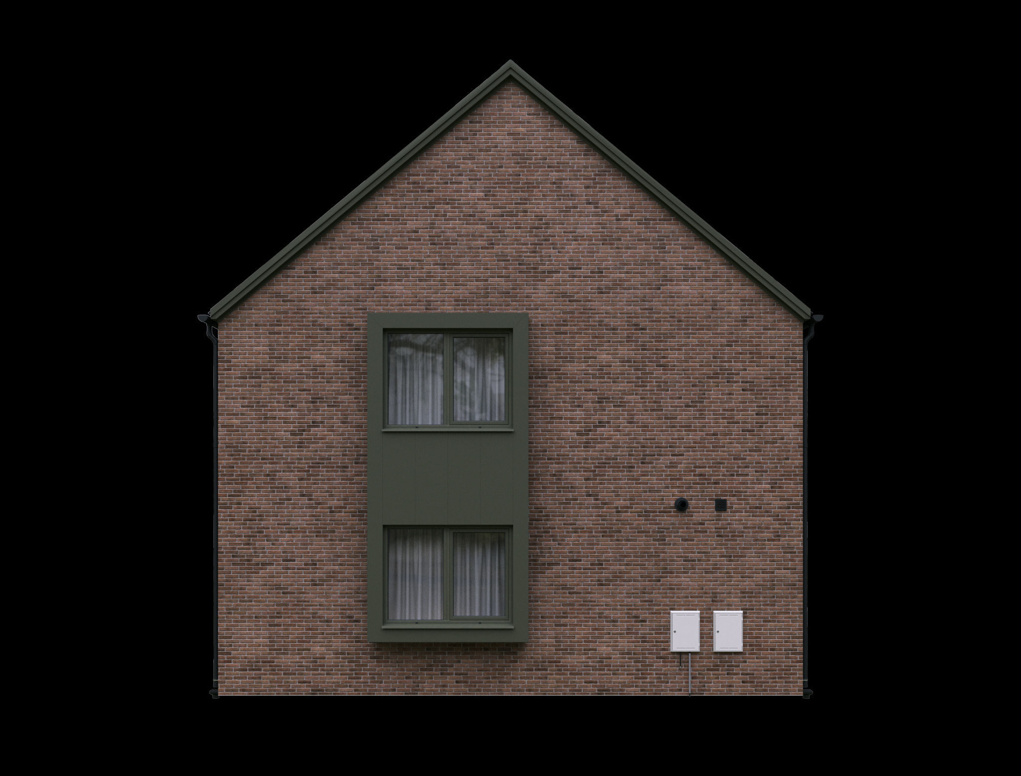 HOUSE PLOT-C1 - octane 3D model_4