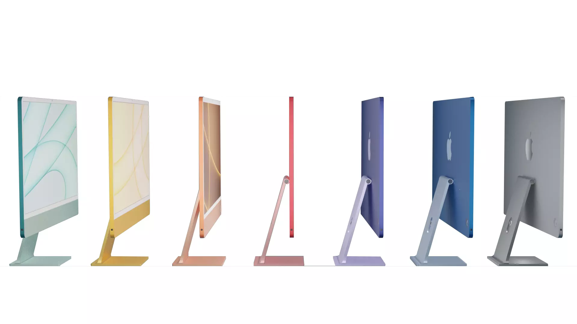 IMac 2021 -pray for Palestine -heart emoji-- Free 3D model