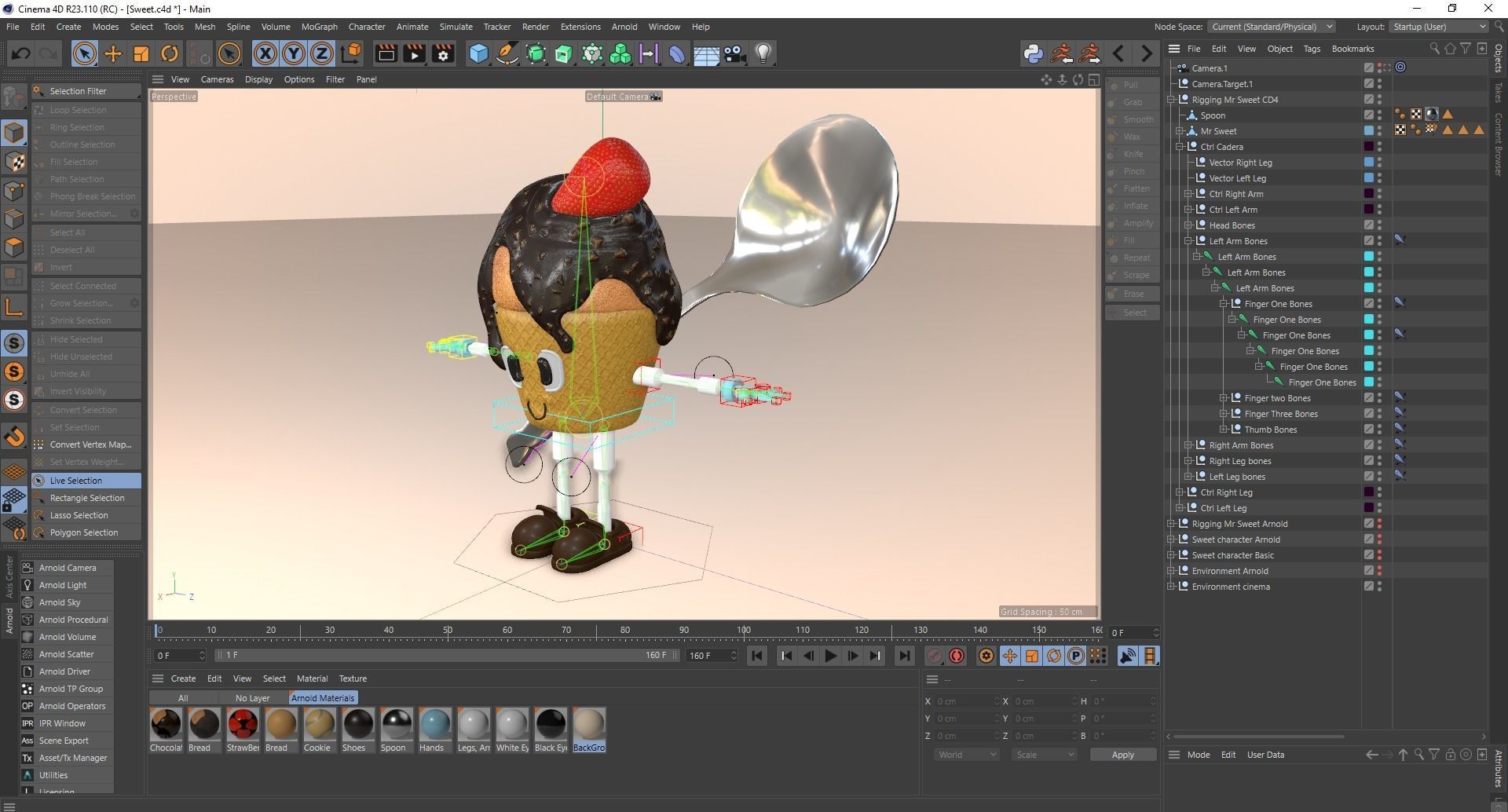 Mr Sweet Low-poly 3D model_18